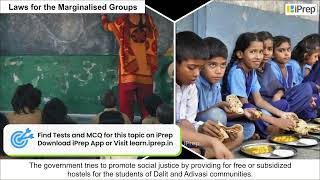 Laws For The Marginalised Groups Confronting Marginalization Political Science Class 8 Iprep