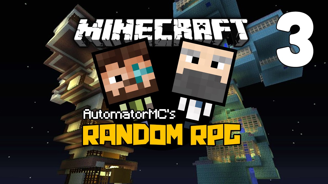 Vanilla Minecraft Custom Map: Random RPG w/ @cubfan135 - 3 - Killer Bunnies of DOOM