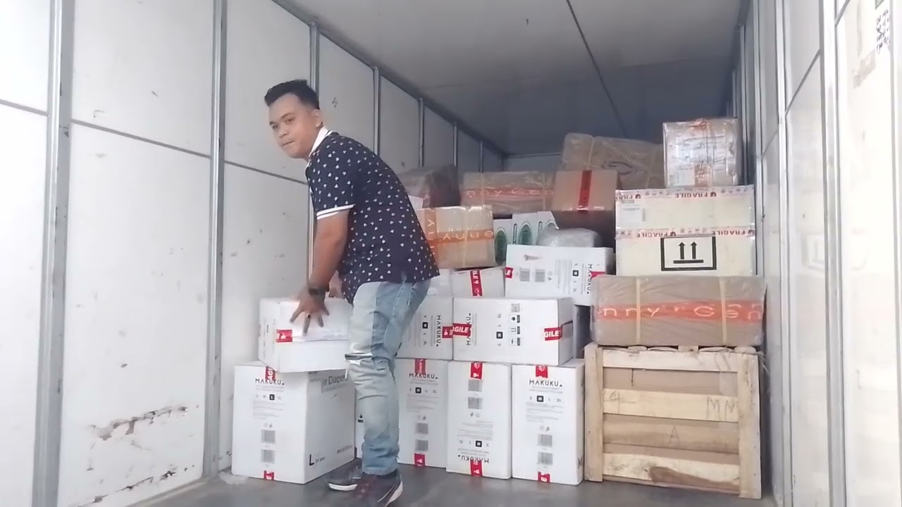 bongkaran paket jnt cargo Sabtu ceria