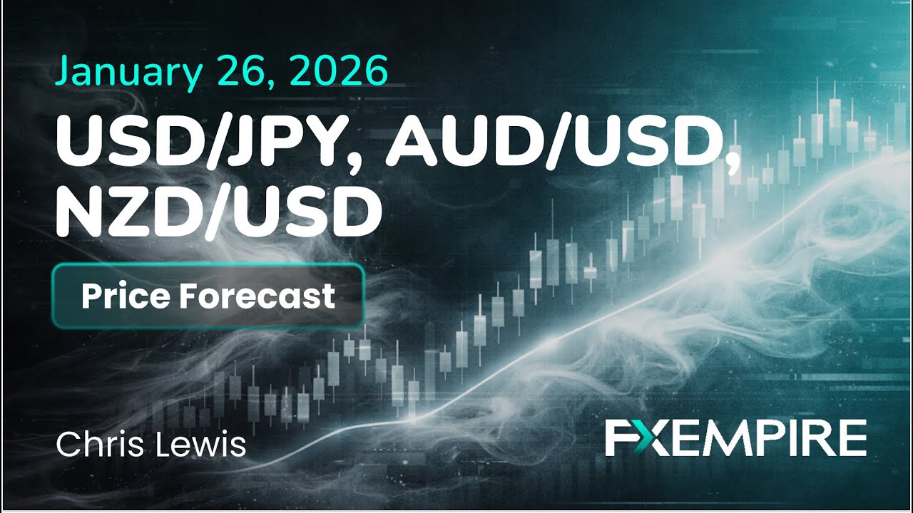 USD/JPY, AUD/USD and NZD/USD Price Forecast Today: Yen, Aussie and NZD  Technical Analysis (Jan 26) | FXEmpire