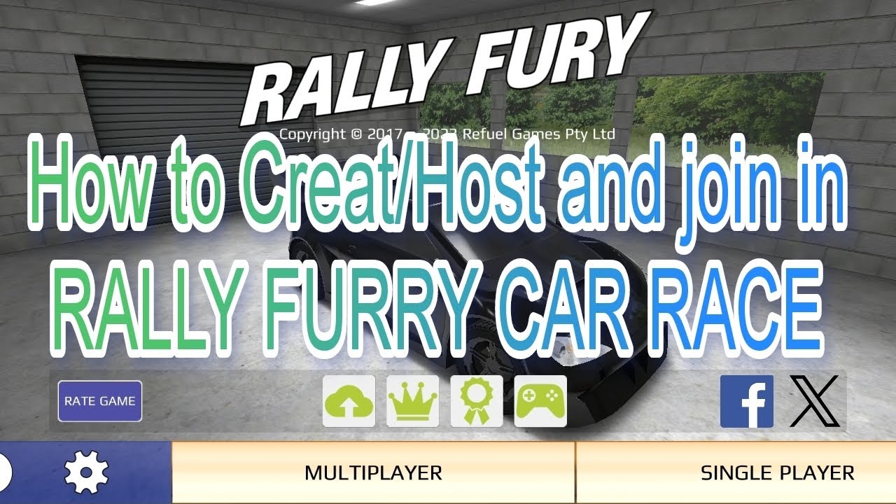 Poki Rally Furry HOW TO JOIN or HOW TO CREAT TEAM...Multiplayer car game Rally furry ...