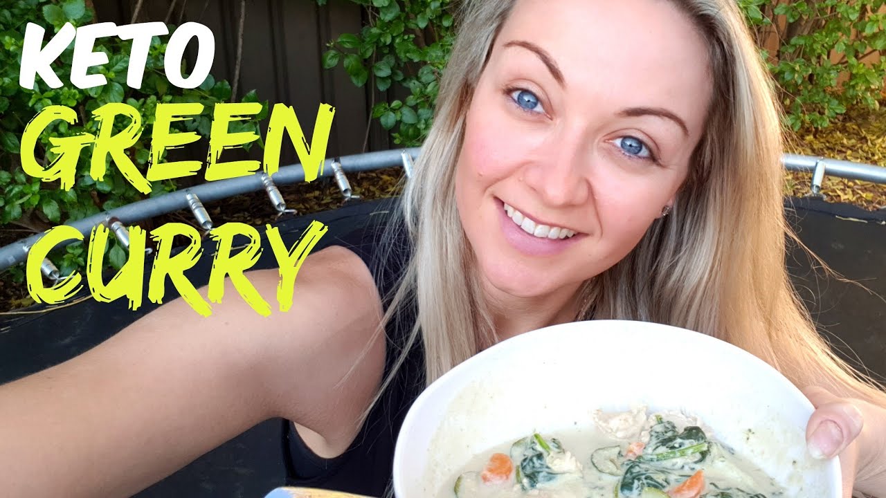 Keto Chicken Green Curry recipe low carb meal 🔥 YouTube