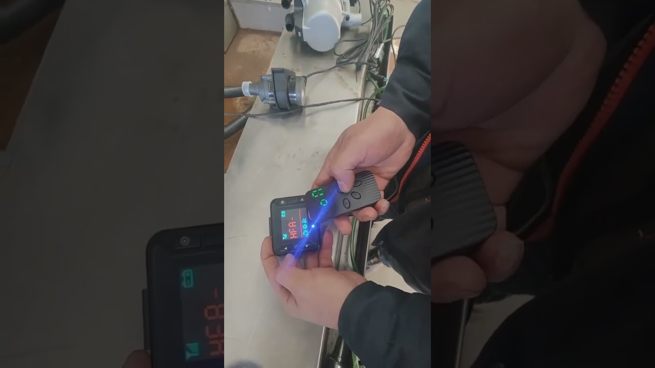 Привязка беспроводного пульта предпускового автономного подогревателя двигателя HABCO YJH-Q6.