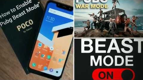 Poco F1 | How to Enable Beast Mode | Game Booster Mode #Pubg #PocoF1 #Tips & Tricks