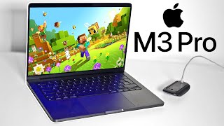 Apple MacBook Pro M3 Pro Unboxing + Gaming Test (Minecraft, Fortnite, Resident Evil)