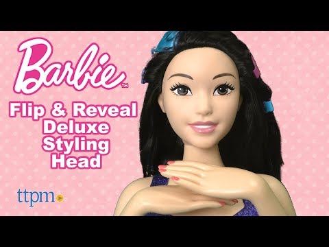 barbie deluxe styling head african american