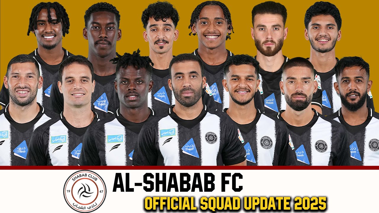 Al-SHABAB FC Official Full Squad For 2025 | Al-Shabab FC ...