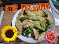 HOW TO SIMPLE  STIR FRY LUFFA |CHINESE  RECIPE |CHINESE  STYLE