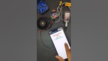 📱 ESP32  DC Fan Control! Android Hack in 10 Secs💨 #esp32project #arduinoproject  #sonoff #ViralMaker