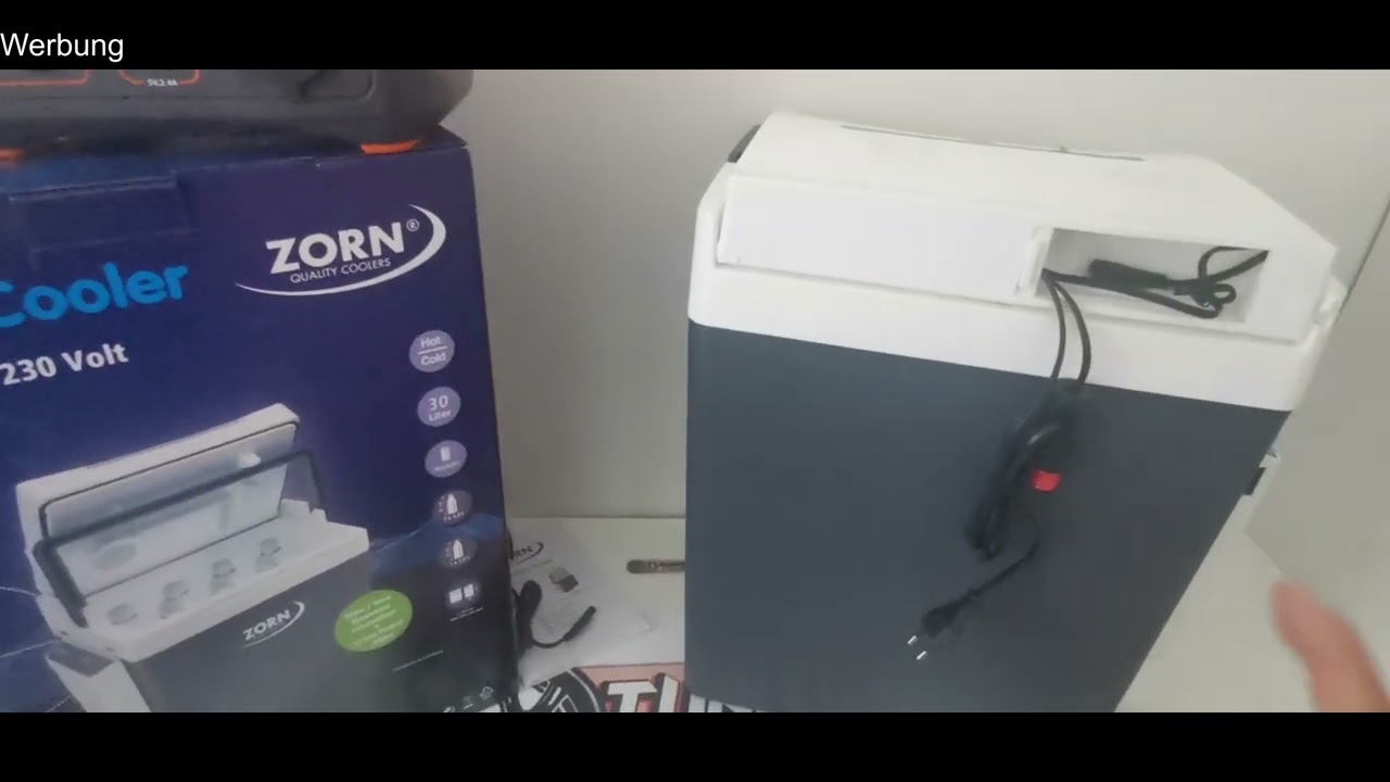 Zorn® ZE32: elektrische Akku Kühlbox und Warmhaltebox mit 20.800 mAh  Lithium-Ionen Akku im Test! 