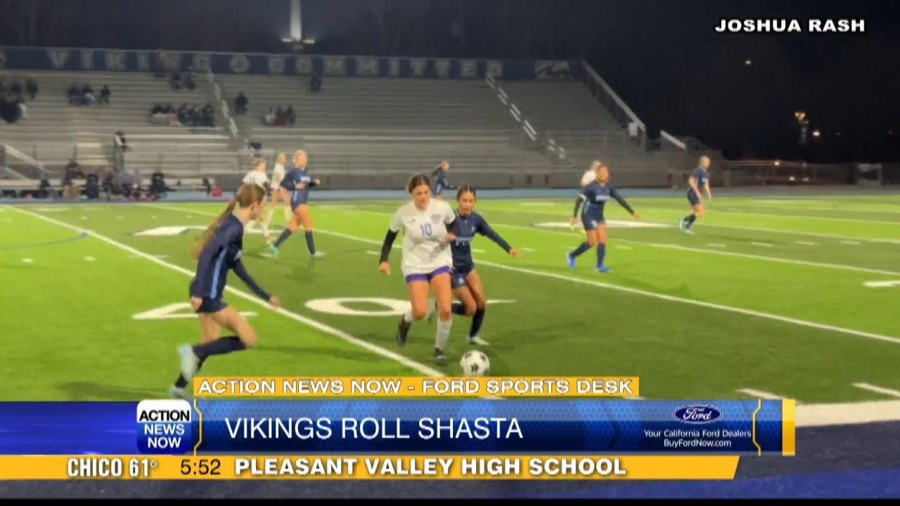 Pleasant Valley Vikings soccer team defeats Shasta Wolves Wednesday