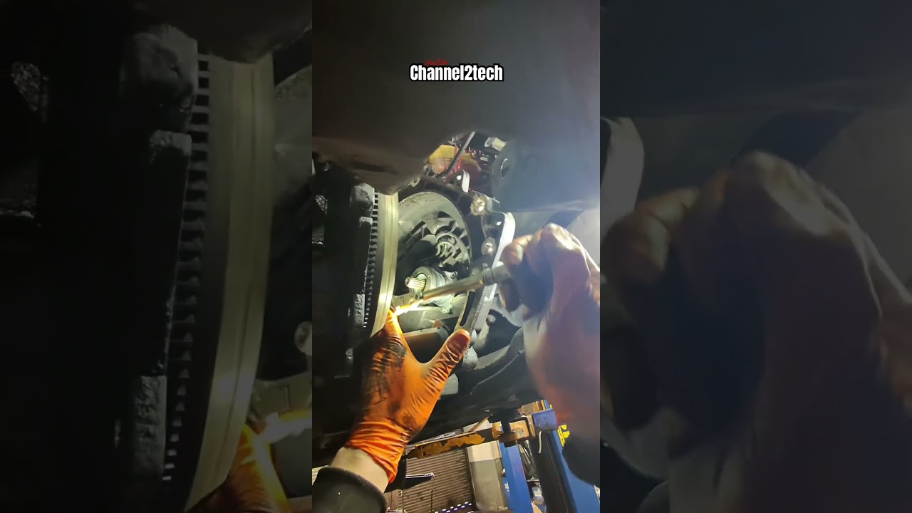 Quick old school clutch change #vehicle #repair #tools #mechanic #diy #automobile #cars