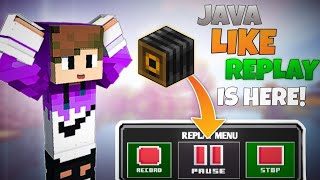 FINALLY!😱 Java Like Replay Mod For Minecraft PE🔥 by Arsh Plays 263 views 1 month ago 3 minutes, 30 seconds