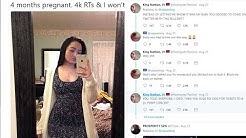 Wanita Cantik Unggah Foto Hamil 4 Bulan, Ancam akan Aborsi Jika tak Dapat 4 Ribu Retweet - Durasi: 1.14. 