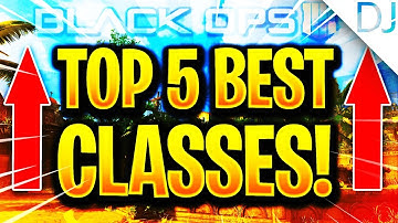 Top 5 Best Class For Low Levels In Black Ops 4! (Best Classes For New Players) EP.684