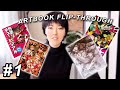 [Art Book Flip Through #1]  Park Rino, Toilet-Bound Hanako-Kun , Splatoon 2 and Cosmic Spectrum