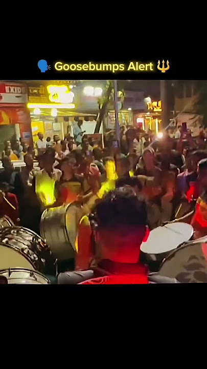 Har Har Mahadev🔱 , wait for Goosebumps alert #shorts #shortvideo #nasikdhol