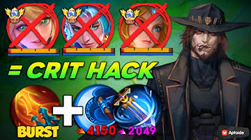 ONLY 0.01% CLINT USER KNOWS THIS CRITICAL BURST BUILD!!😱 (Bug crit or cheat?!) - MUST TRY!