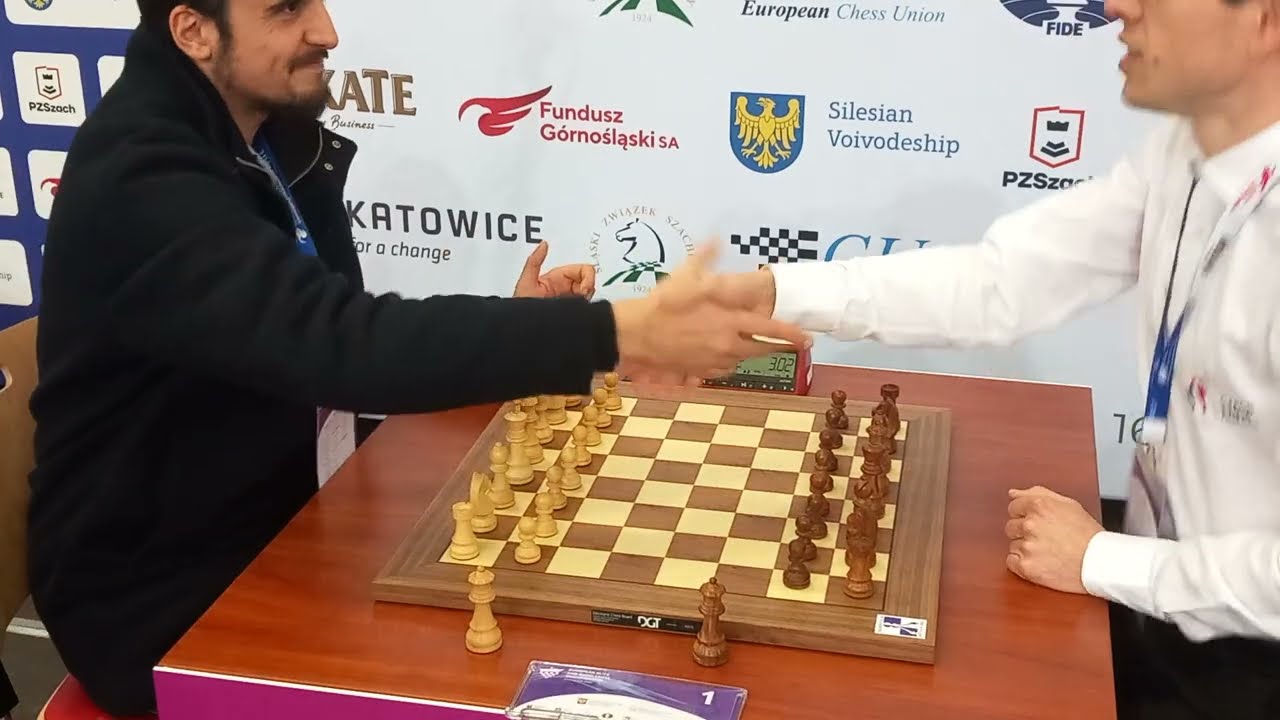 GM David Navara - GM Alvaro Alonso Rosell | European Championships