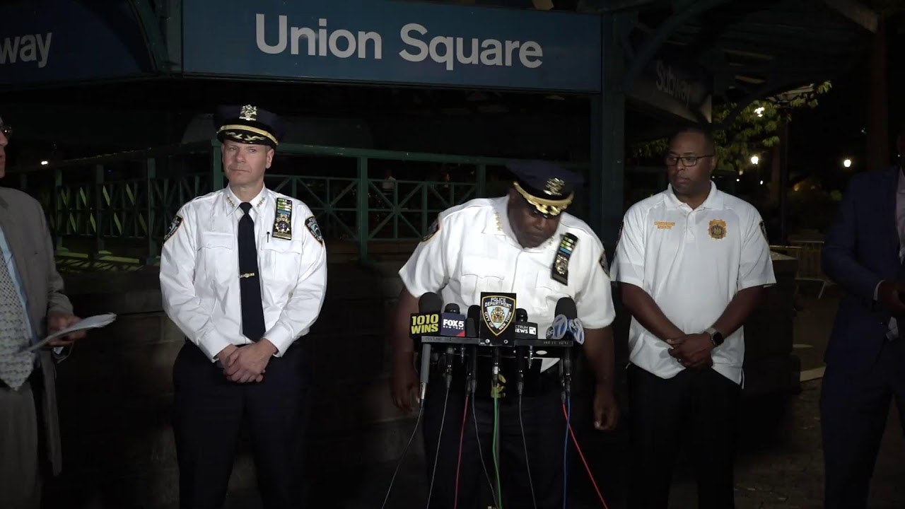 .Watch live as NYPD executives provide an update to today's incident in Union Square Park.