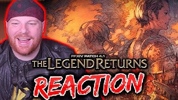 Krimson KB Reacts: FINAL FANTASY XIV Patch 4.1 - The Legend Returns