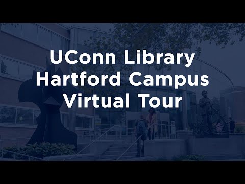 Virtual tour of the UConn Library at Hartford Public Library, at the UConn Hartford campus.