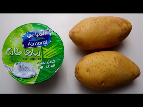 حلويات باردة سهلة وسريعة في 5 دقائق 👌، والطعم خيااااااالي😋 كيكة الشاموا الفرنسية. 