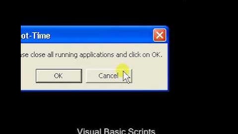 Overview: Visual Basic Scripts