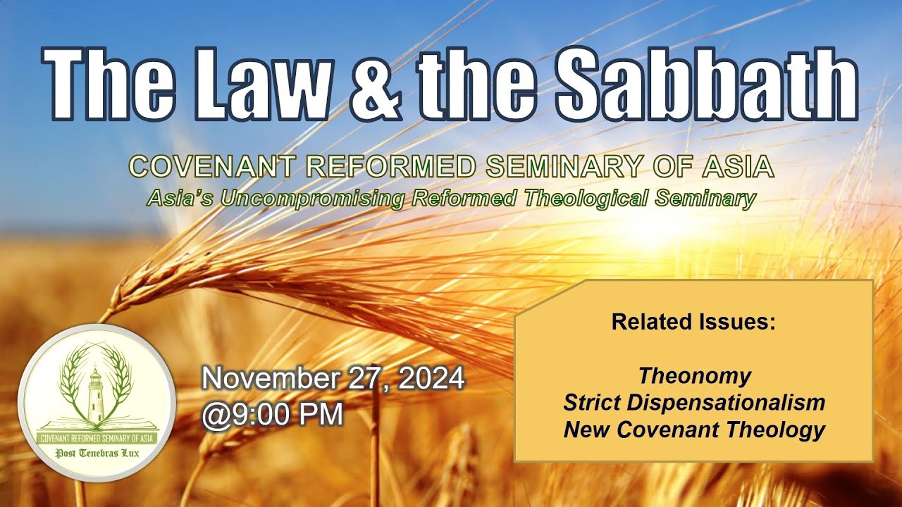THE LAW & THE SABBATH IN THE NEW COVENANT - YouTube