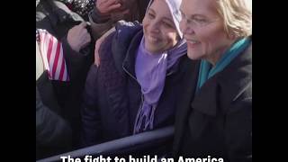 Elizabeth Warren: Trump is the Latest Symptom of What's Gone Wrong in America | February, 2019