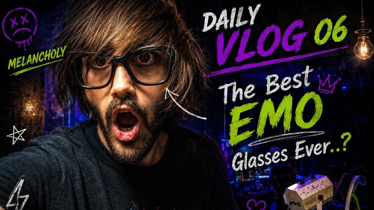Super Cool EMO Glasses?? Daily Vlog 06