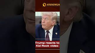 President Trump reacts to Kid Rock video #donaldtrump #news #kidrock #us