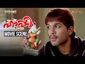 Happy Be Happy Movie Scene | Allu Arjun | Genelia D'Souza | Khader Hassan