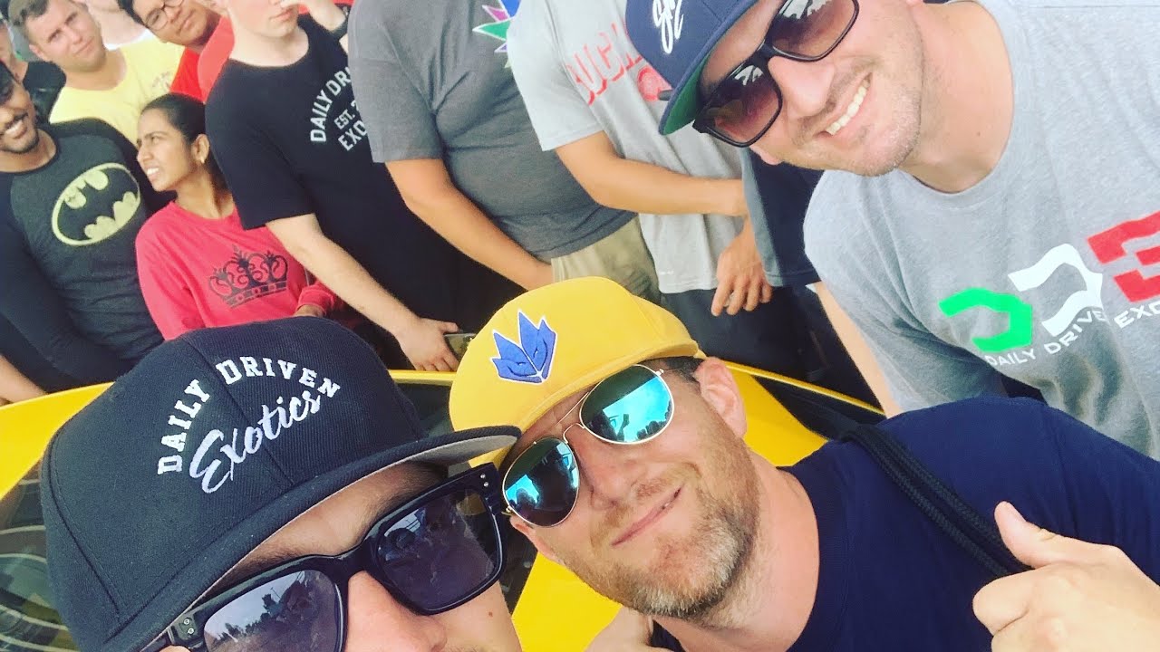 Daily Driven Exotics Featuring Ace Spade Rally Invades Dayton Cars And Coffee