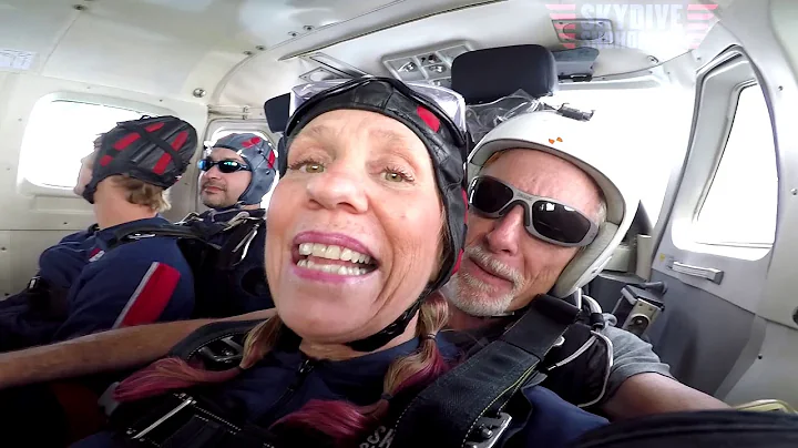 Kristine Stone's Tandem skydive!