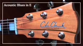 Simple Acoustic Blues in E: Backing Track chords