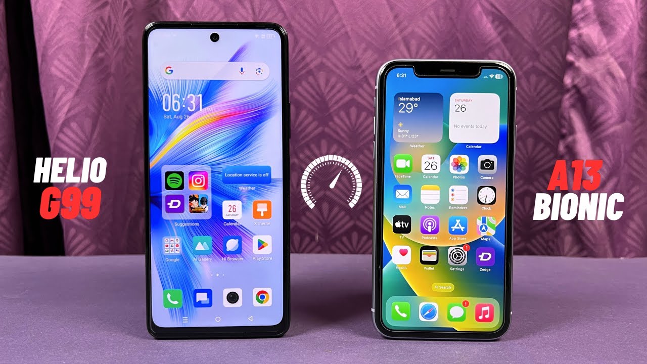 Infinix Note 30/30 Pro vs iPhone 11 - Speed Test & Comparison!