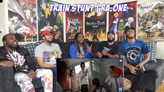 RA.One | Record Breaking Train Stunt REACTION!