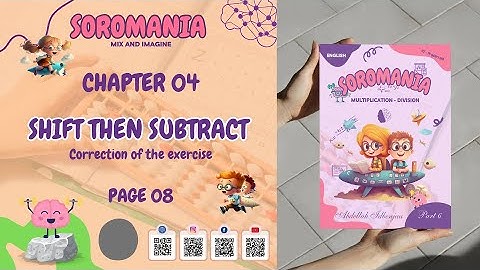 SOROBAN - Learn japanese abacus with SOROMANIA - Part 6 - Chapter 4: shift then subtract - exercise