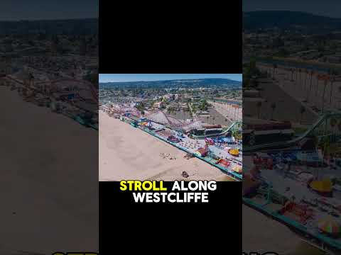 Santa Cruz California Surf, Sun & Coastal Magic | #shorts
