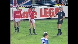 Montpellier HSC - Manchester United , Cup Winners Cup (20.03.1991)