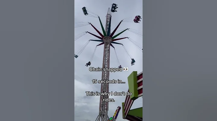 CRAZY RIDE ACCIDENT #accident #themepark #ridefail #rollercoaster #youtubeshorts #incident #shorts