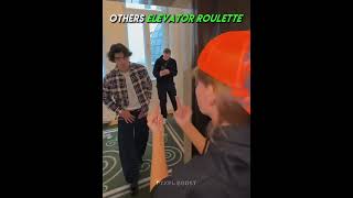 others elevator roullete vs this guy#trollface #viralvideo #trending #trollfaceedit #trollz