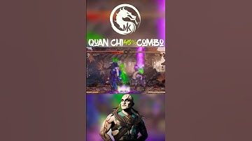 MK1 Quan Chi Crazy 45% Combo 💀🔥 #MK1 #shorts