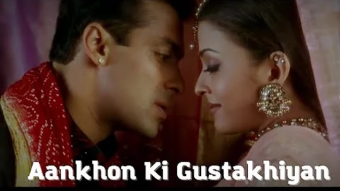 Aankhon Ki Gustakhiyan | ❤️ Romantic Salman khan & Ashwariya song ❤️ | Hum Dil De Chuke Sanam (1999)