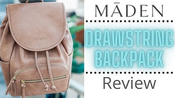 Maden Drawstring Backpack Review