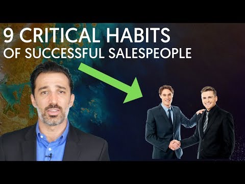 9 Habits Of (The Most) Successful Salespeople