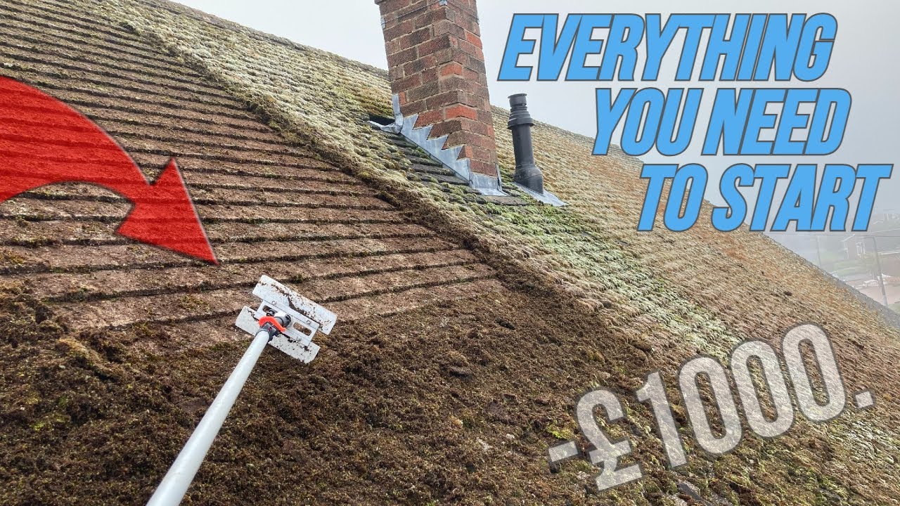 ROOF CLEANING Everything You Need To Start Your Business UK YouTube
