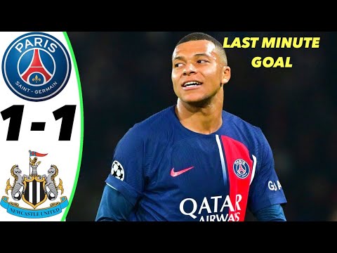PSG vs Newcastle 1-1 - All Goals and Highlights 2023 🔥 MBAPPE