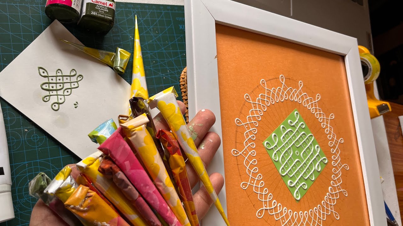 I think There will be no doubt after watching this video (what kind of paste  or how to make cone)